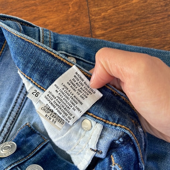 [Hudson] womens fly button up skinny jeans - Picture 5 of 7